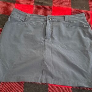 Gray Mini Skirt shorts